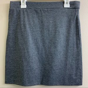 Forever 21 Mini Gray Skirt, Small Petite